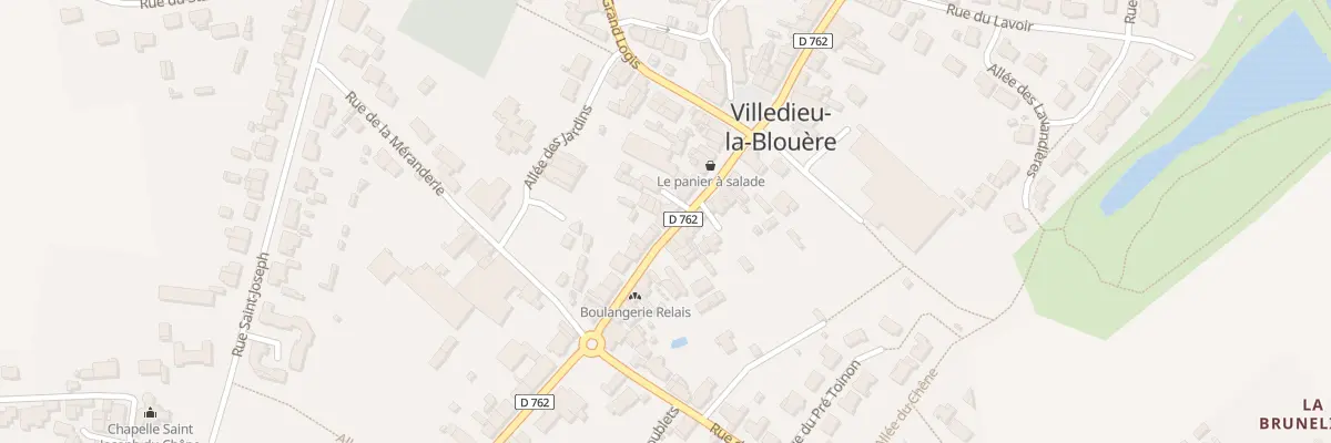Plan du 21 Rue du Commerce (Villedieu) à Beaupréau-en-Mauges