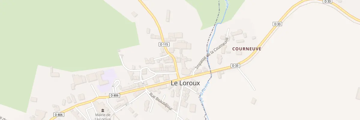 Plan du 3 Pl Saint Martin au Loroux