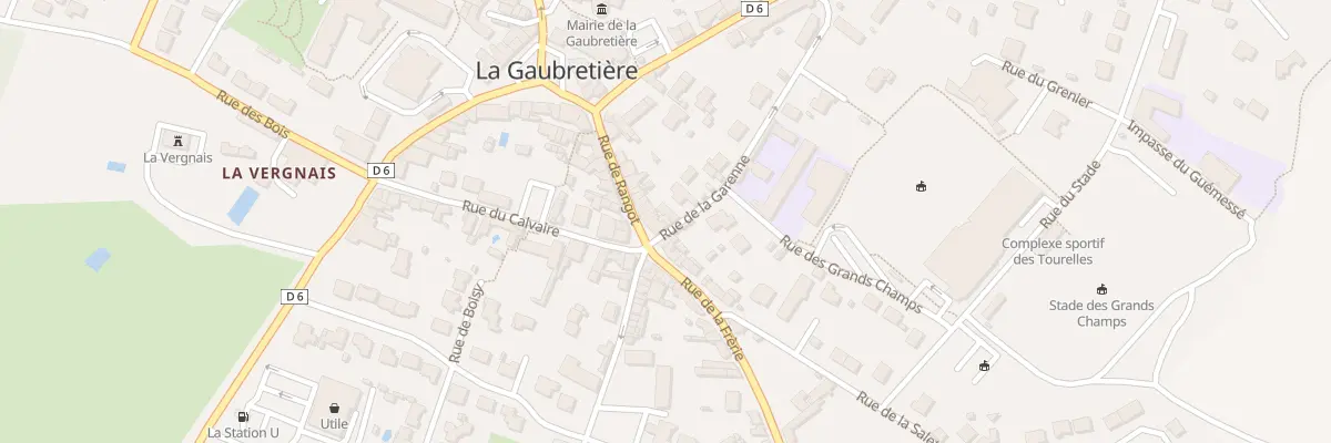 Plan du 1B Rue de la garenne à La Gaubretière