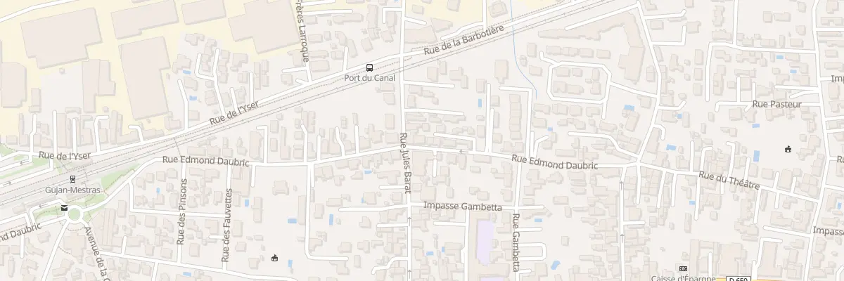 Plan du 75 Rue Edmond Daubric à Gujan-Mestras