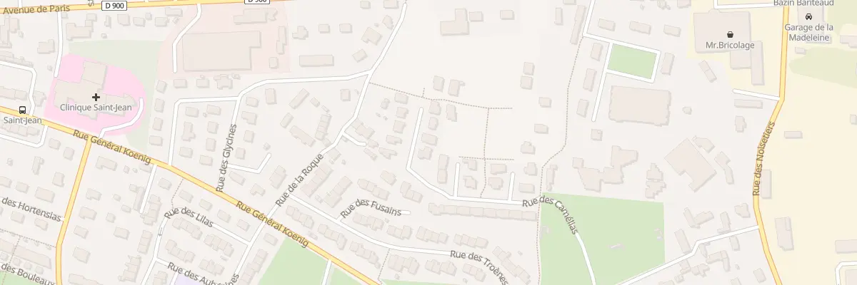Plan du 450 Rue des Camélias à Saint-Lô