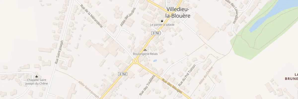 Plan du 46 Rue du Commerce (Villedieu) à Beaupréau-en-Mauges