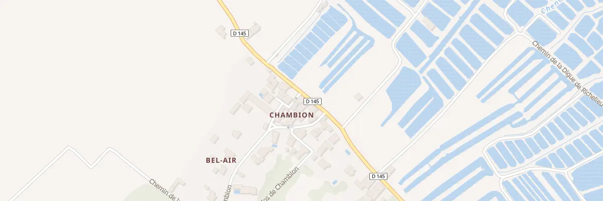 Plan du 55 Rue des Marais Salants à Chaillevette