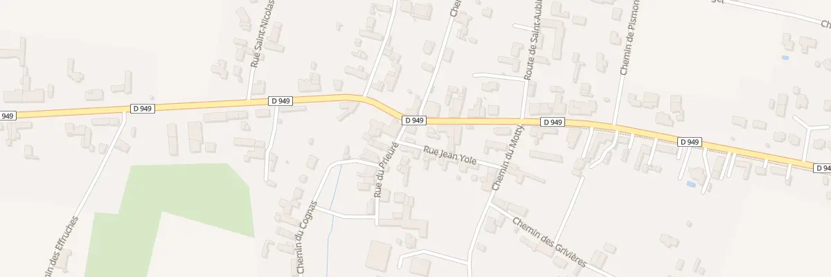 Plan du 10 Rue jean yole à Nalliers