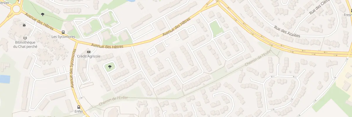 Plan du 34 Imp des Grives à Saint-Lô
