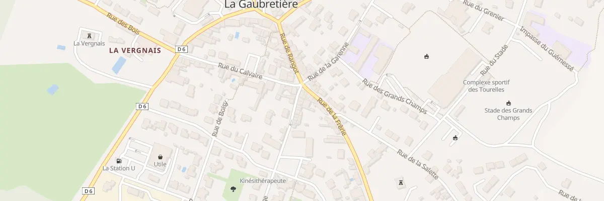 Plan du 4 Rue du bocage à La Gaubretière