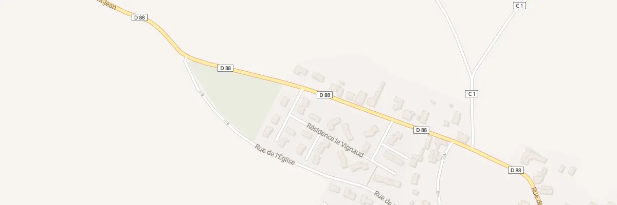 Plan du 20 Lot Le Vignaud à Saint-Aubin-la-Plaine