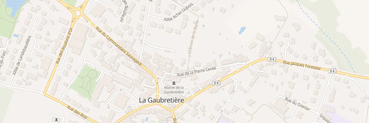 Plan du 9B Rue de la pierre levée à La Gaubretière