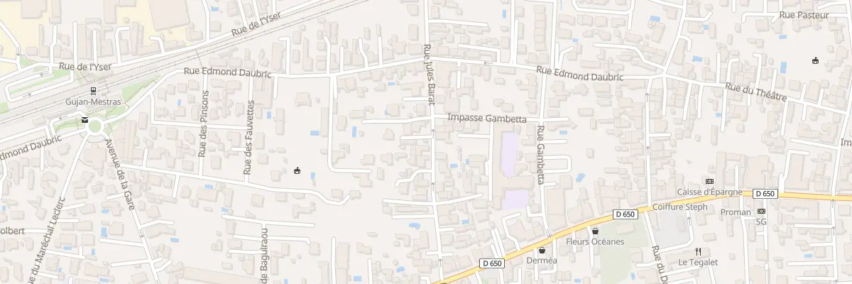 Plan du 37 Rue Jules Barat à Gujan-Mestras