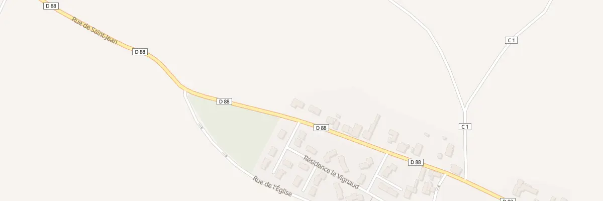 Plan du 48 Rue de St Jean à Saint-Aubin-la-Plaine