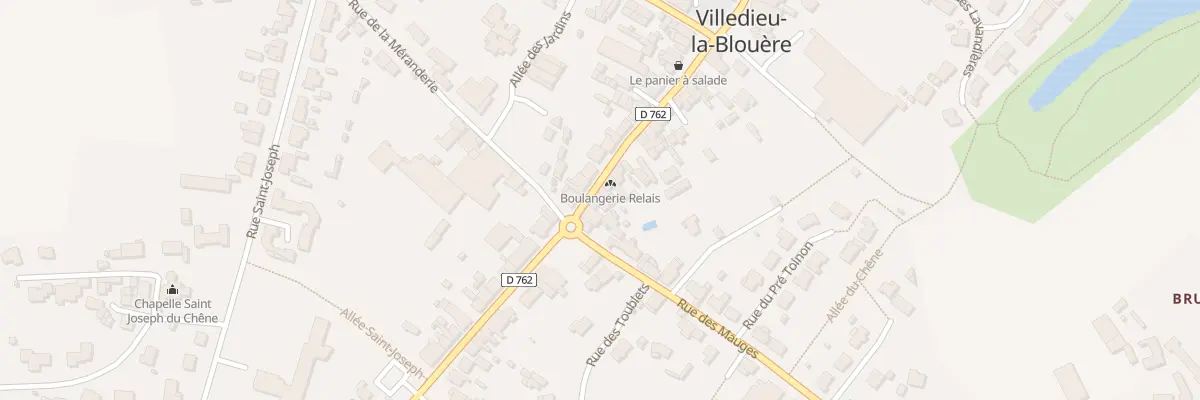 Plan du 52 Rue du Commerce (Villedieu) à Beaupréau-en-Mauges