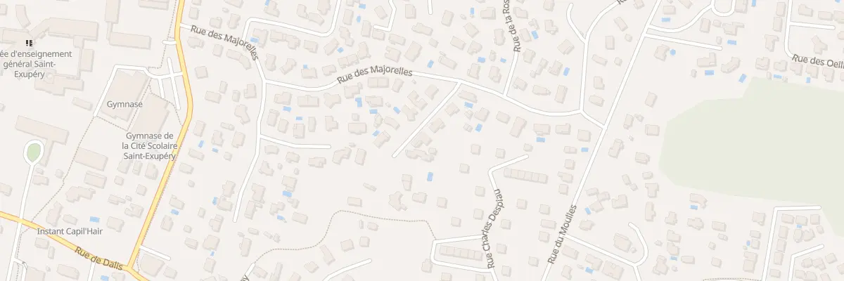 Plan du 83 Rue des Bolets à Parentis-en-Born