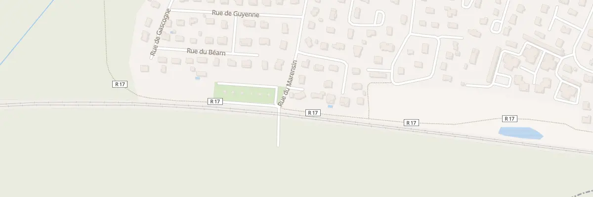 Plan du 15 Rue du Marensin à Saint-Paul-lès-Dax