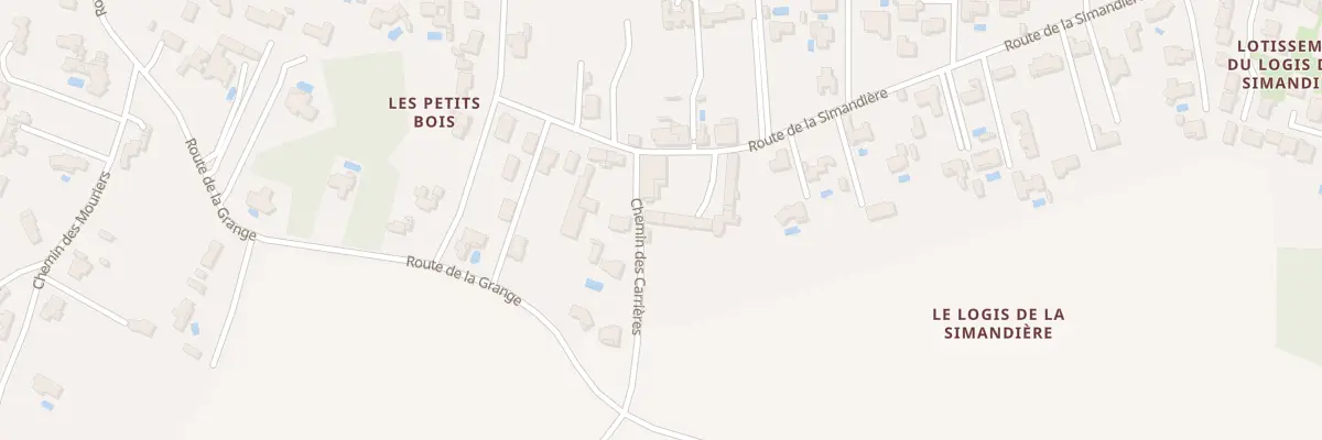 Plan du 5 Che des Carrières à Breuillet