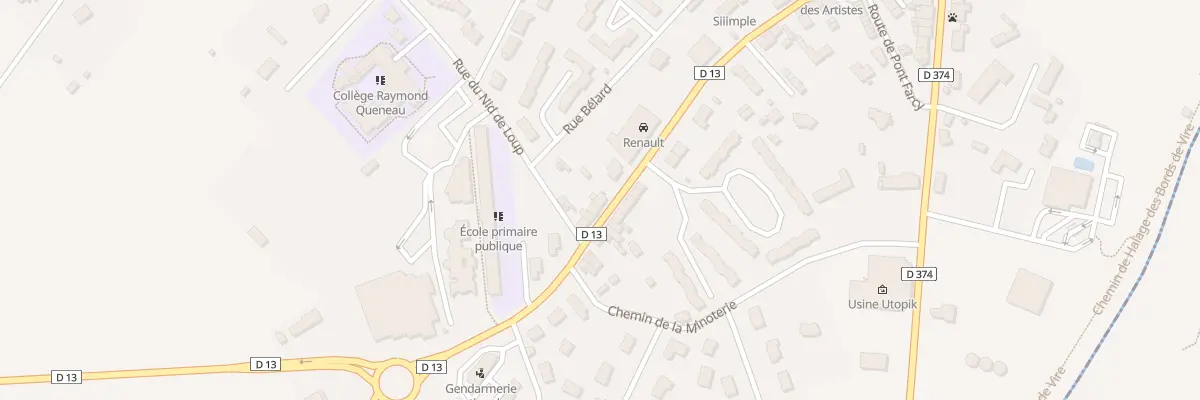 Plan du 17 Rte de Villebaudon à Tessy-Bocage