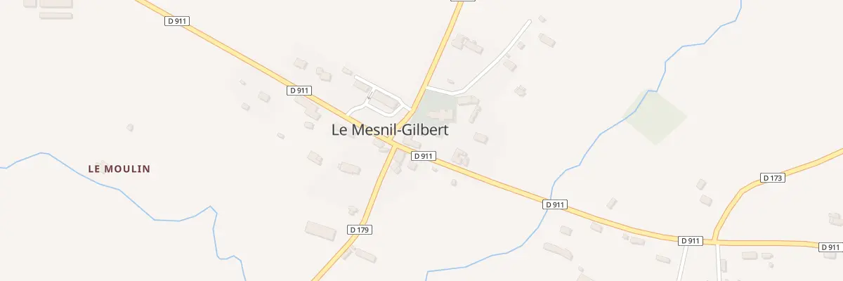 Plan du 2 Rte du Mont Buon au Mesnil-Gilbert