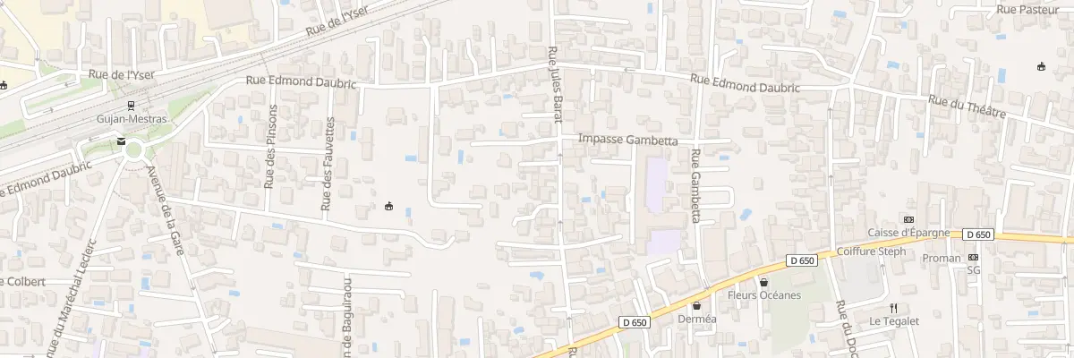 Plan du 35 Rue Jules Barat à Gujan-Mestras