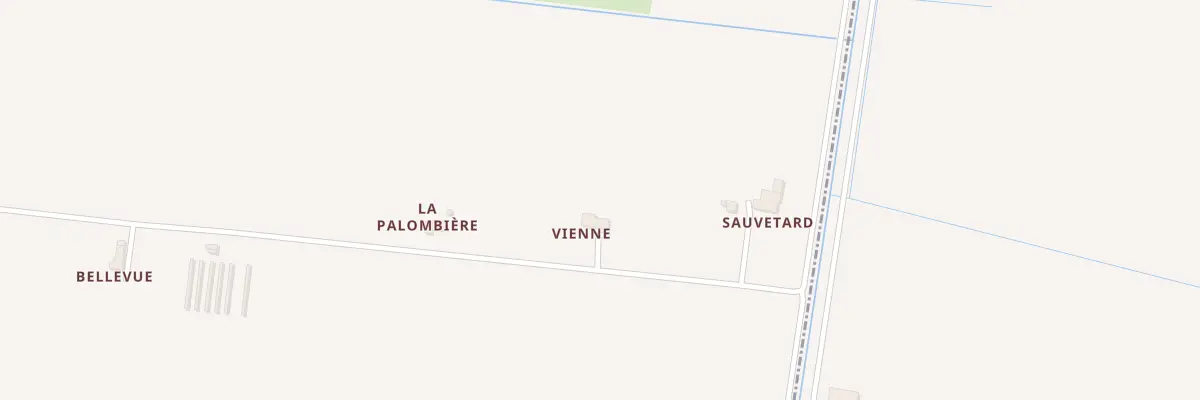 Plan du 1 Vienne à Moreilles