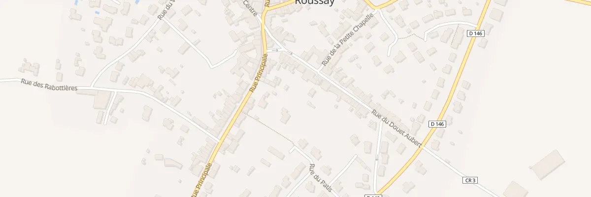 Plan du 17 Rue Principale (Roussay) à Sèvremoine