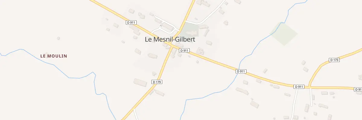 Plan du 4 Rte de la Vallée au Mesnil-Gilbert