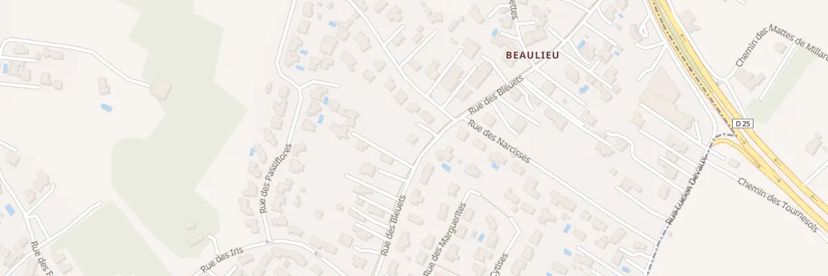 Plan du 42 Rue des Bleuets à Saint-Palais-sur-Mer