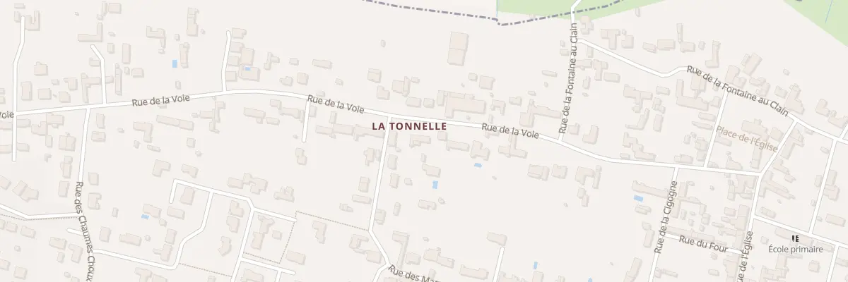 Plan du 27 Rue de la voie à Sainte-Radégonde-des-Noyers