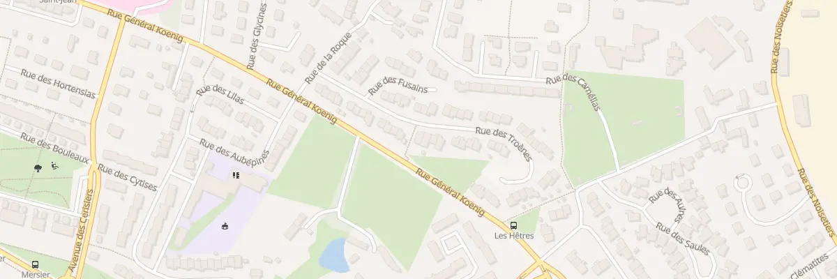 Plan du 140 Rue des Troènes à Saint-Lô