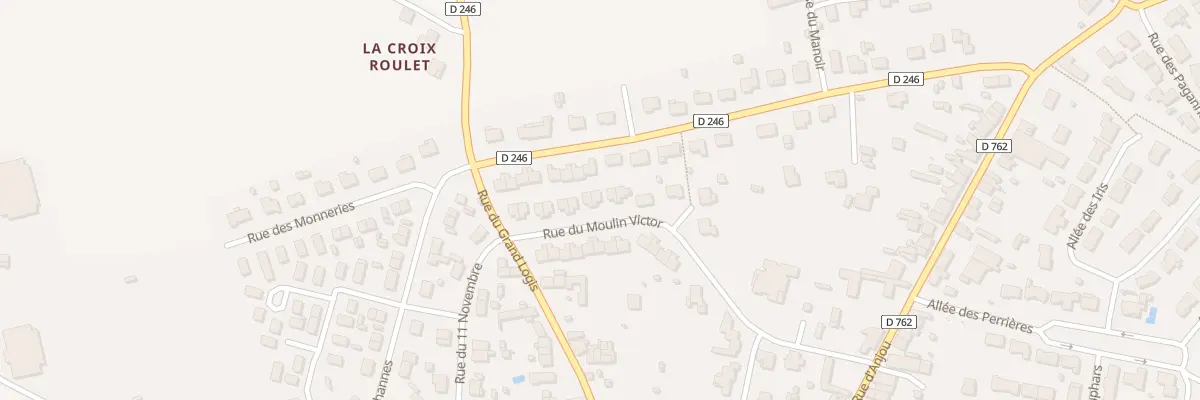 Plan du 15 Rue du Moulin Victor (Villedie à Beaupréau-en-Mauges