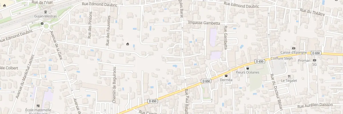 Plan du 19B Rue Jules Barat à Gujan-Mestras
