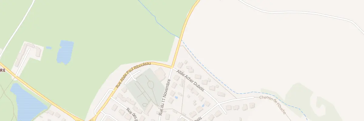 Plan du 16 Rue du onze novembre à La Gaubretière
