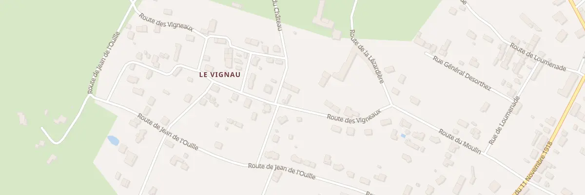 Plan du 26 Rte des Vigneaux à Talais