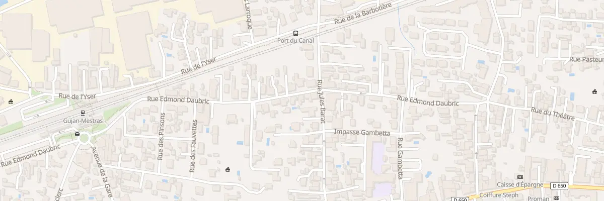 Plan du 68 Rue Edmond Daubric à Gujan-Mestras