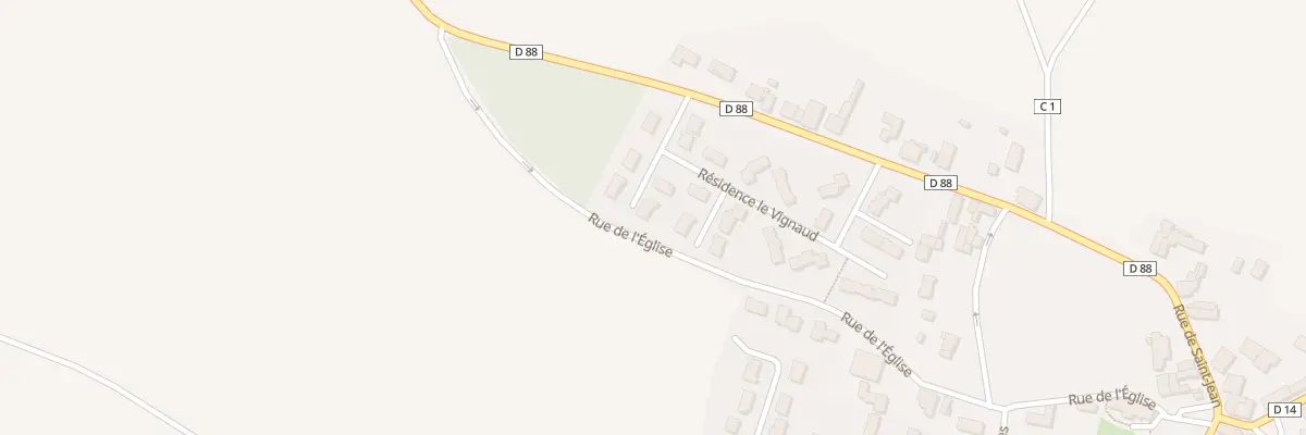 Plan du 35 Res du Vignaud à Saint-Aubin-la-Plaine