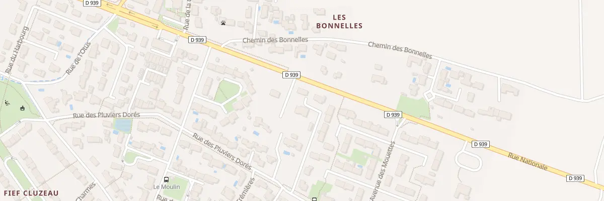 Plan du 10T Rue des Pluviers Dorés à La Jarne