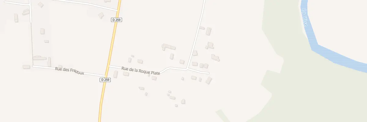 Plan du 5051A La Roque Plate - M. Raoult à Condé-sur-Vire