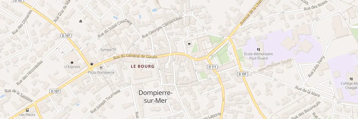 Plan du 15 Rue du Général de Gaulle à Dompierre-sur-Mer