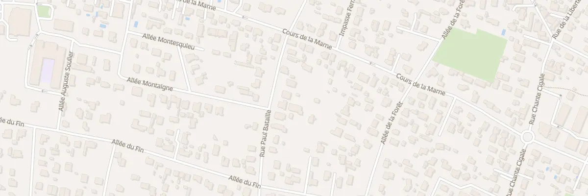 Plan du 51 Rue Paul Bataille à Gujan-Mestras