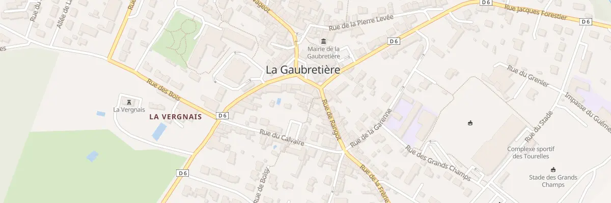 Plan du 3B Rue de rangot à La Gaubretière
