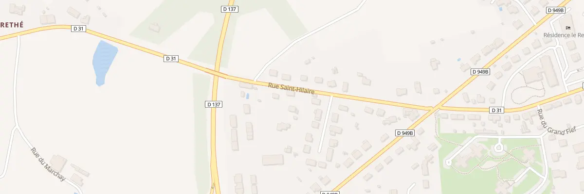 Plan du 11B Rue saint-hilaire à Chantonnay