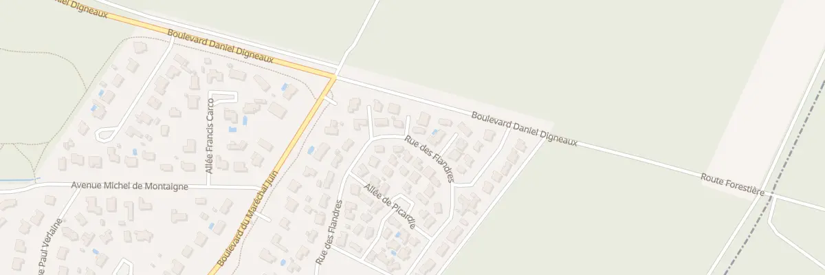 Plan du 8 Rue du Bourbonnais à Andernos-les-Bains