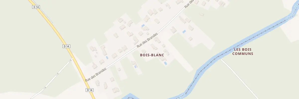 Plan du 55B Rue des Brandes à Chaillevette