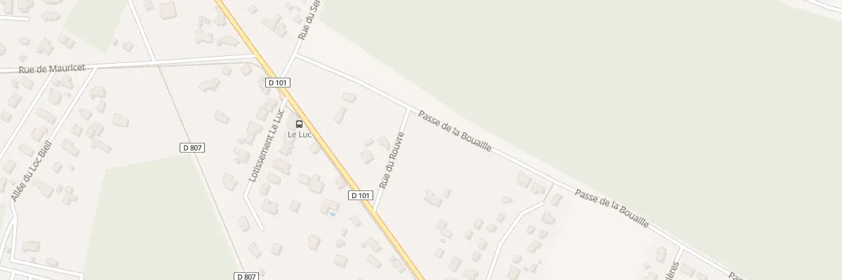 Plan du 11 Rue du Rouvre à Hourtin