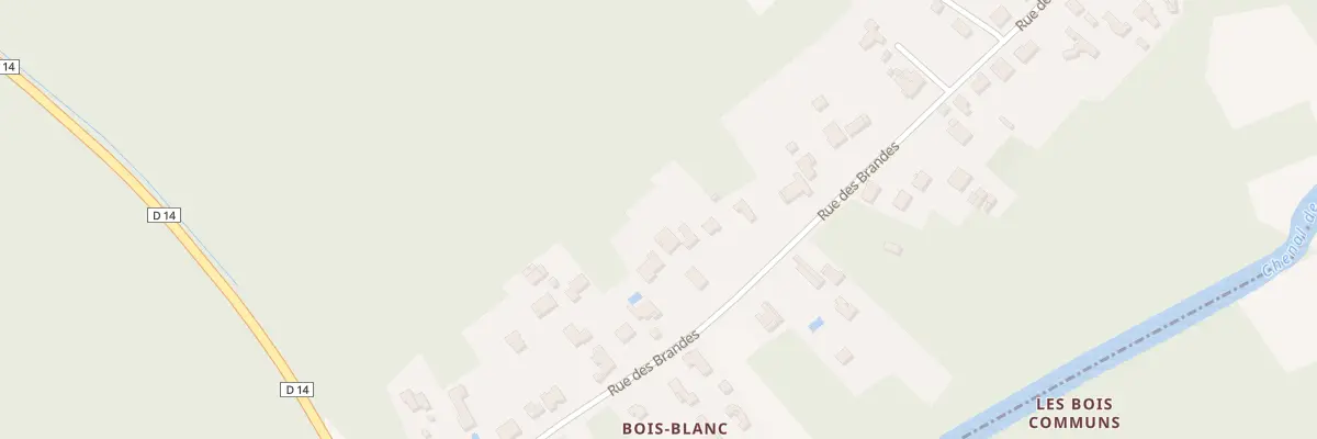 Plan du 36 Rue des Brandes à Chaillevette