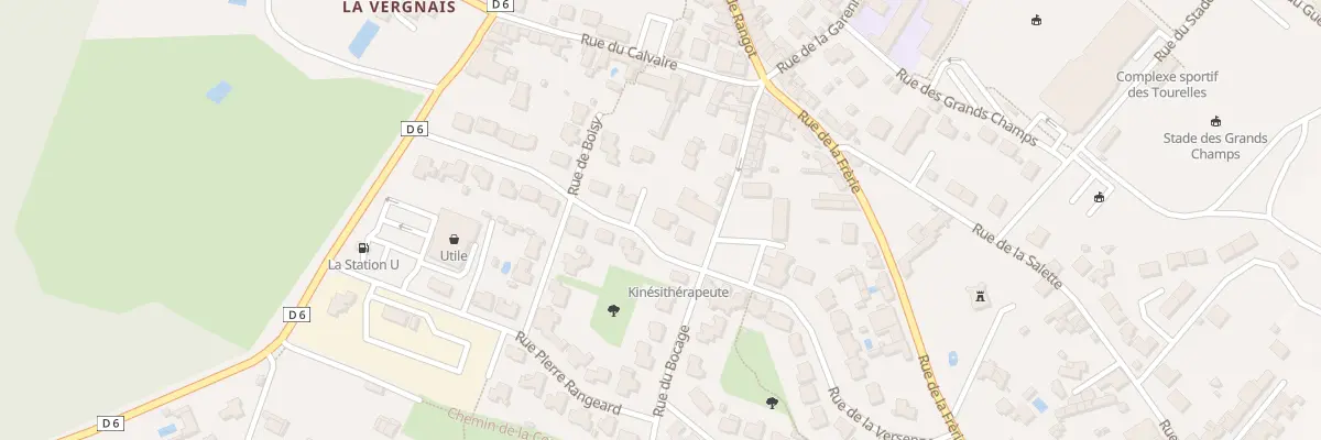 Plan du 23 Rue du boisy à La Gaubretière