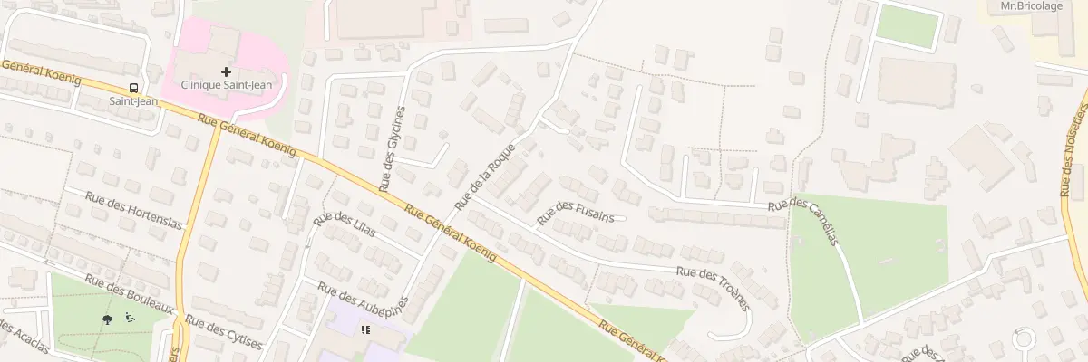 Plan du 31 Rue des Fusains à Saint-Lô
