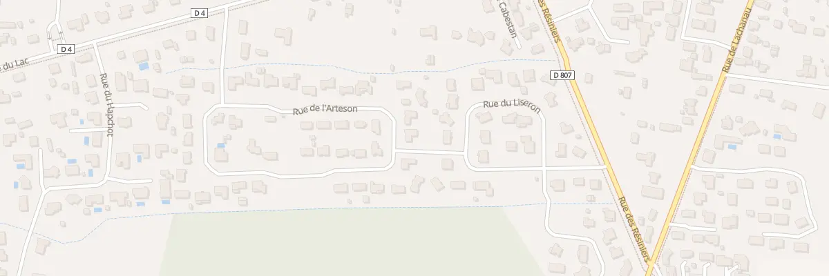 Plan du 23 Rue de l’Artéson à Hourtin