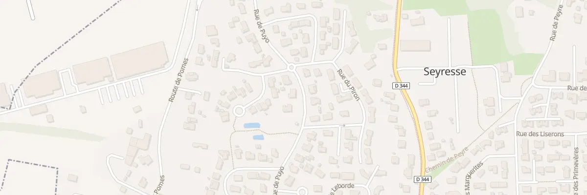 Plan du 12 Rue de Puyo à Seyresse