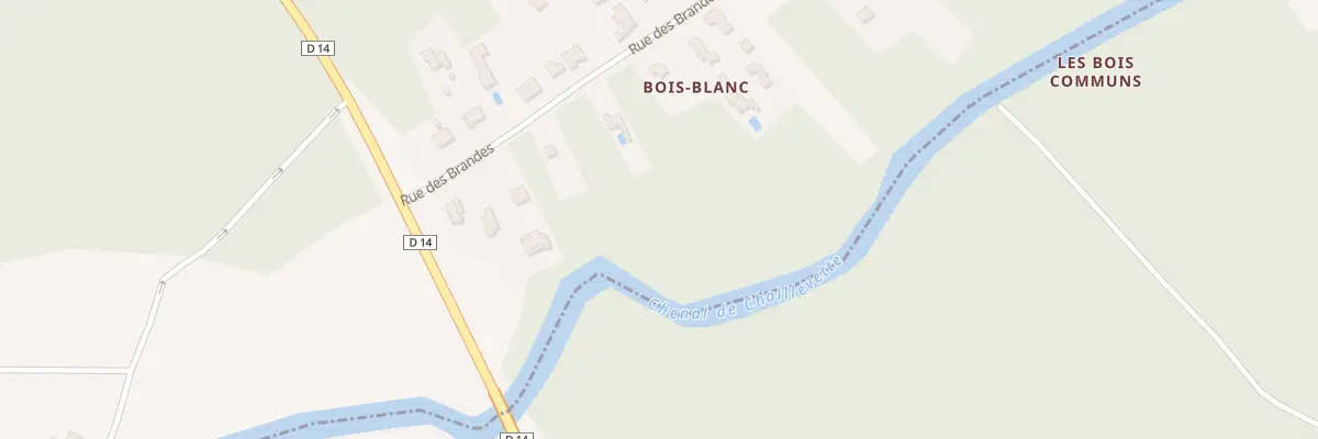 Plan du 65 Rue des Brandes à Chaillevette