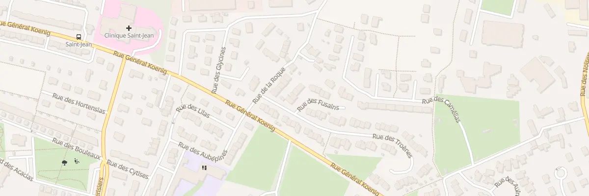 Plan du 19 Rue des Fusains à Saint-Lô