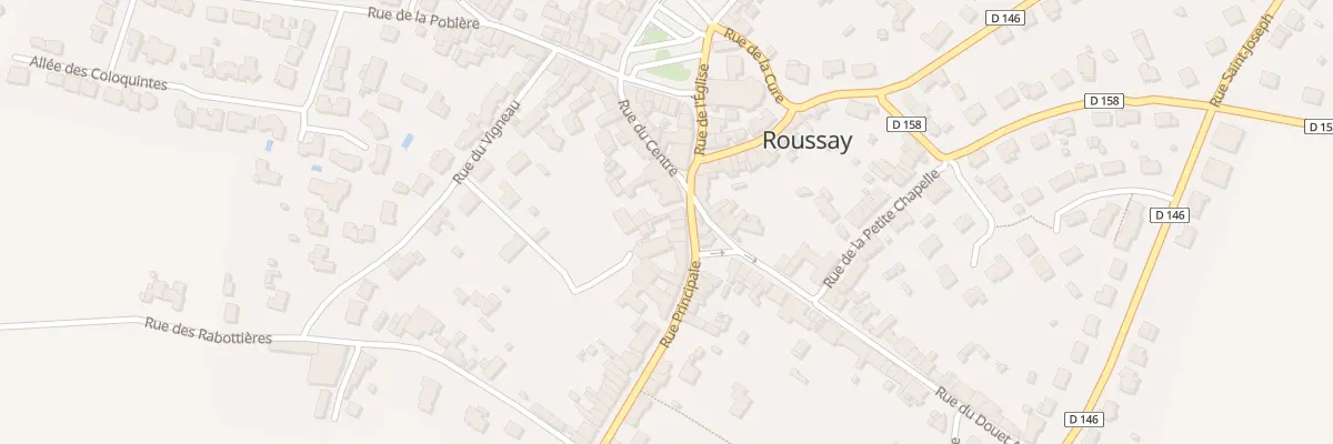Plan du 2 Rue Principale (Roussay) à Sèvremoine